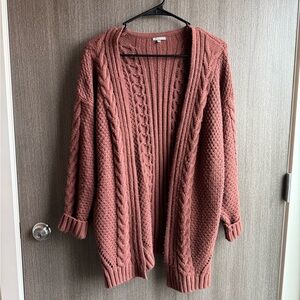 Charlotte Russe Chunky Cardigan - S